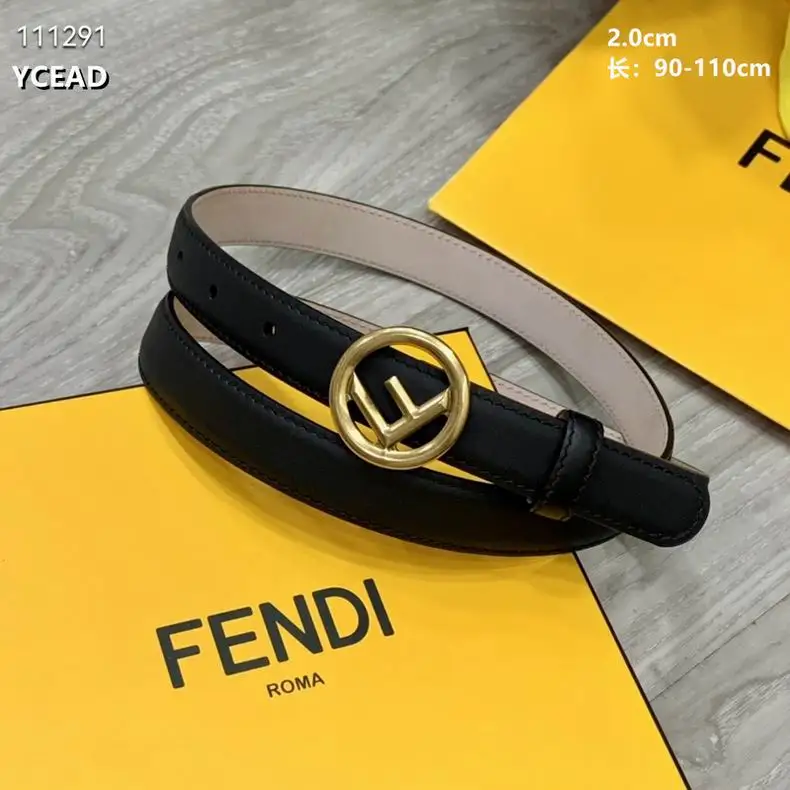 Fendi Belt 20mmX90-110cm 8L05